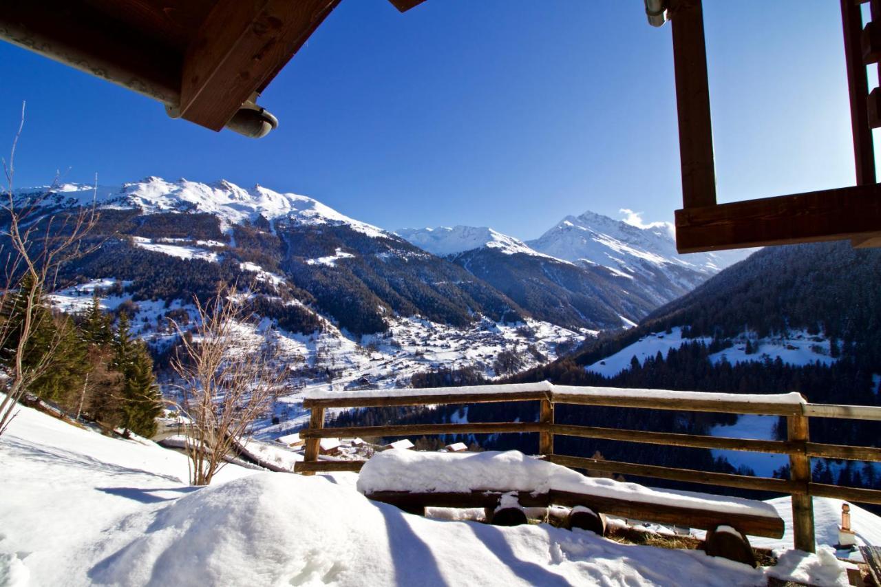 Villa Chalet Abraxas With Astonishing View - Grimentz Extérieur photo